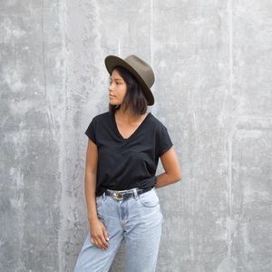 Yellow 108 Eastwood fedora •size M